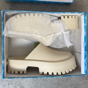 Free People Bae Platform Mules by Jeffrey Campbell